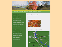 Tablet Screenshot of chestersmill.com